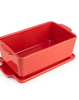 Peugeot Appolia Ceramic Terrine Dish with Press, 8"