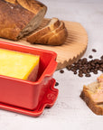 Peugeot Appolia Ceramic Terrine Dish with Press, 8"