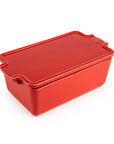 Peugeot Appolia Ceramic Terrine Dish with Press, 8"