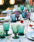 La Rochère Colored Bee Wine Glasses, Set of 4 - Assorted
