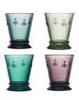 La Rochère Colored Bee Tumbler, Set of 4 - Assorted