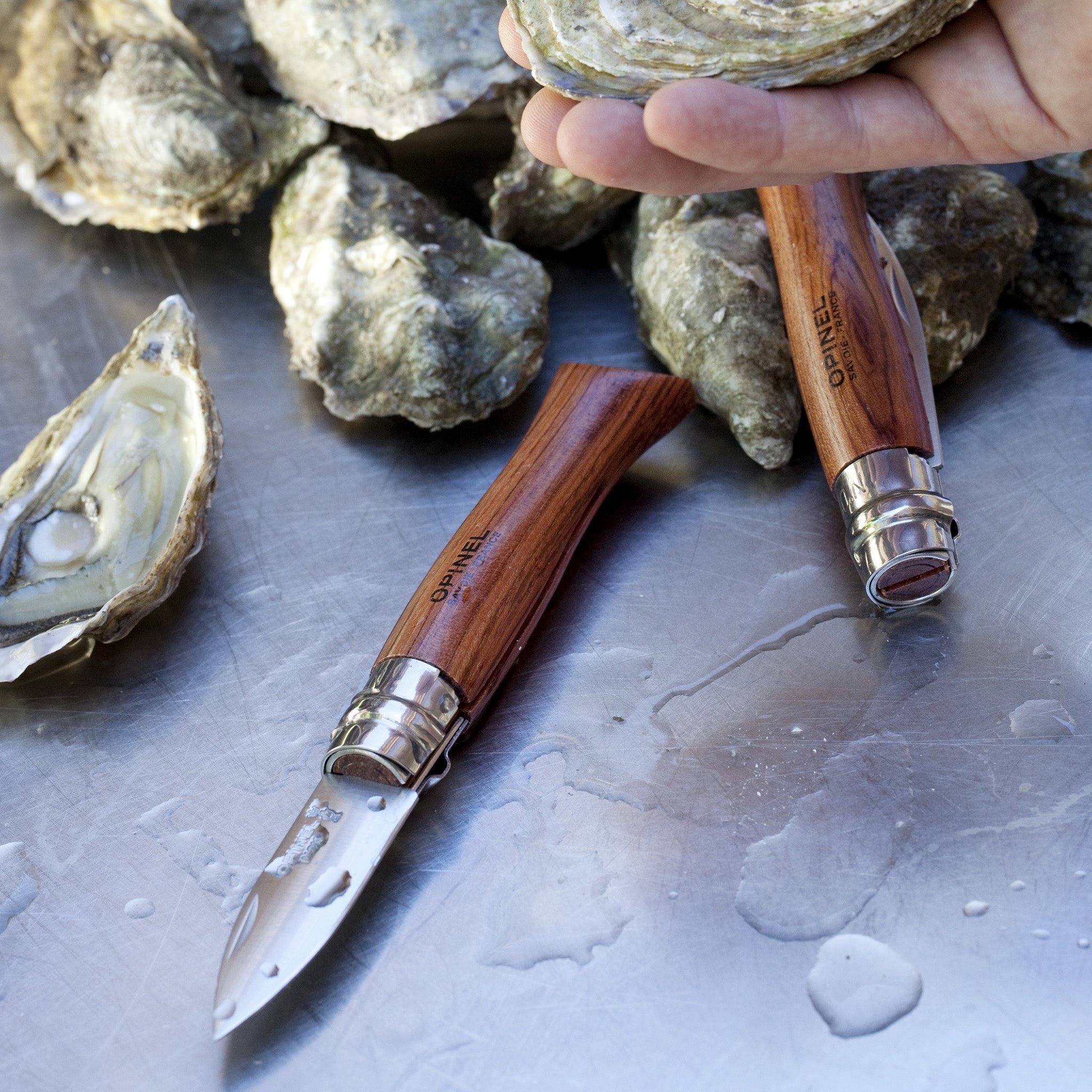 Opinel Romantique Wine & Oyster Collection, 2pcs