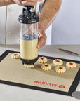 de Buyer Le Tube Decorating Tool, 18-Piece Set