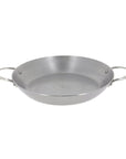 de Buyer MINERAL B Carbon Steel Paella Pan, 12.5"