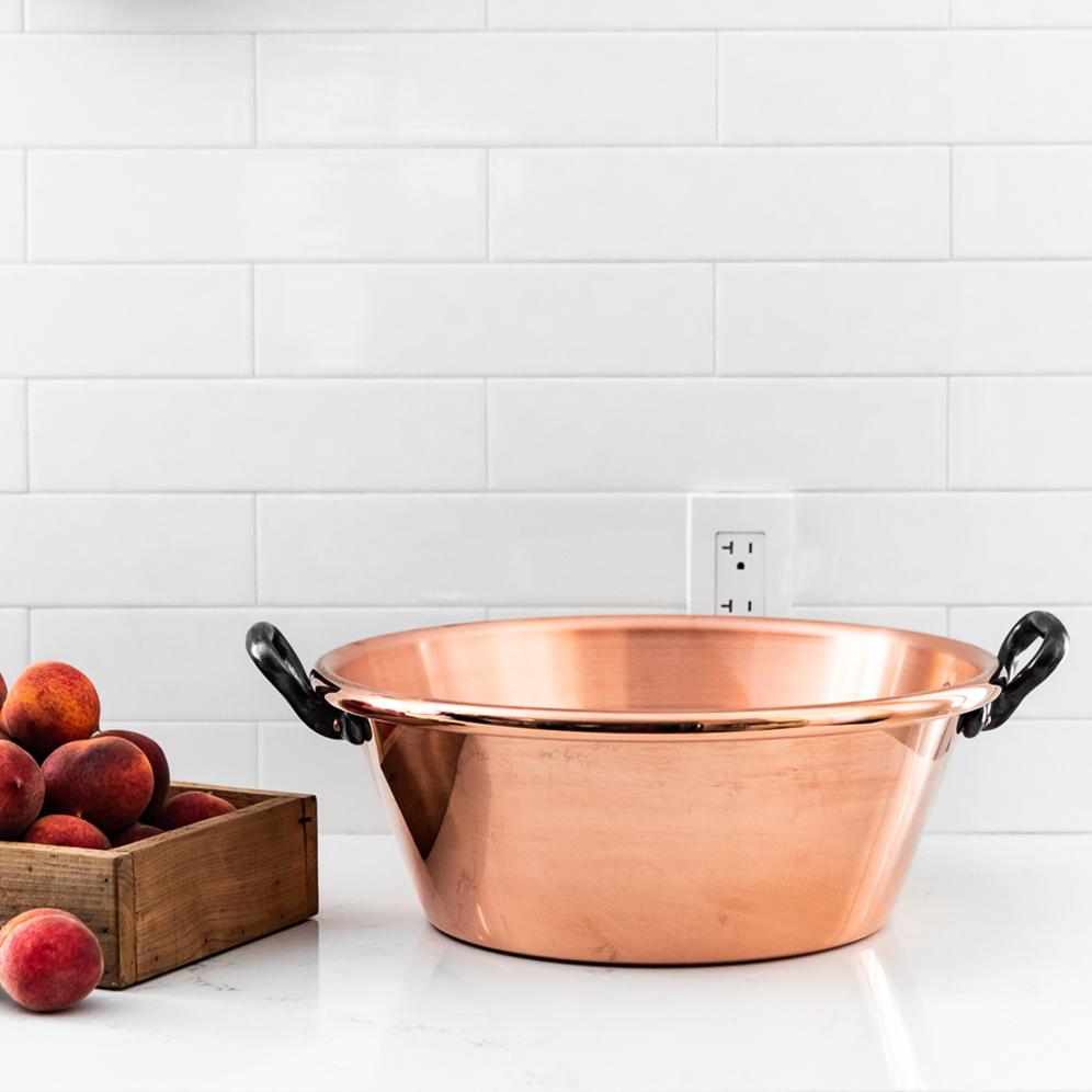 de Buyer Copper Mixing Bowl: 10.25