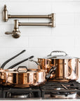 de Buyer PRIMA MATERA Copper Stew Pan, 8.5 QT
