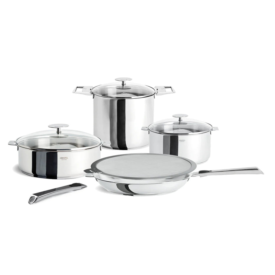 Cristel Casteline 12Piece Cookware Collection Cantine Française