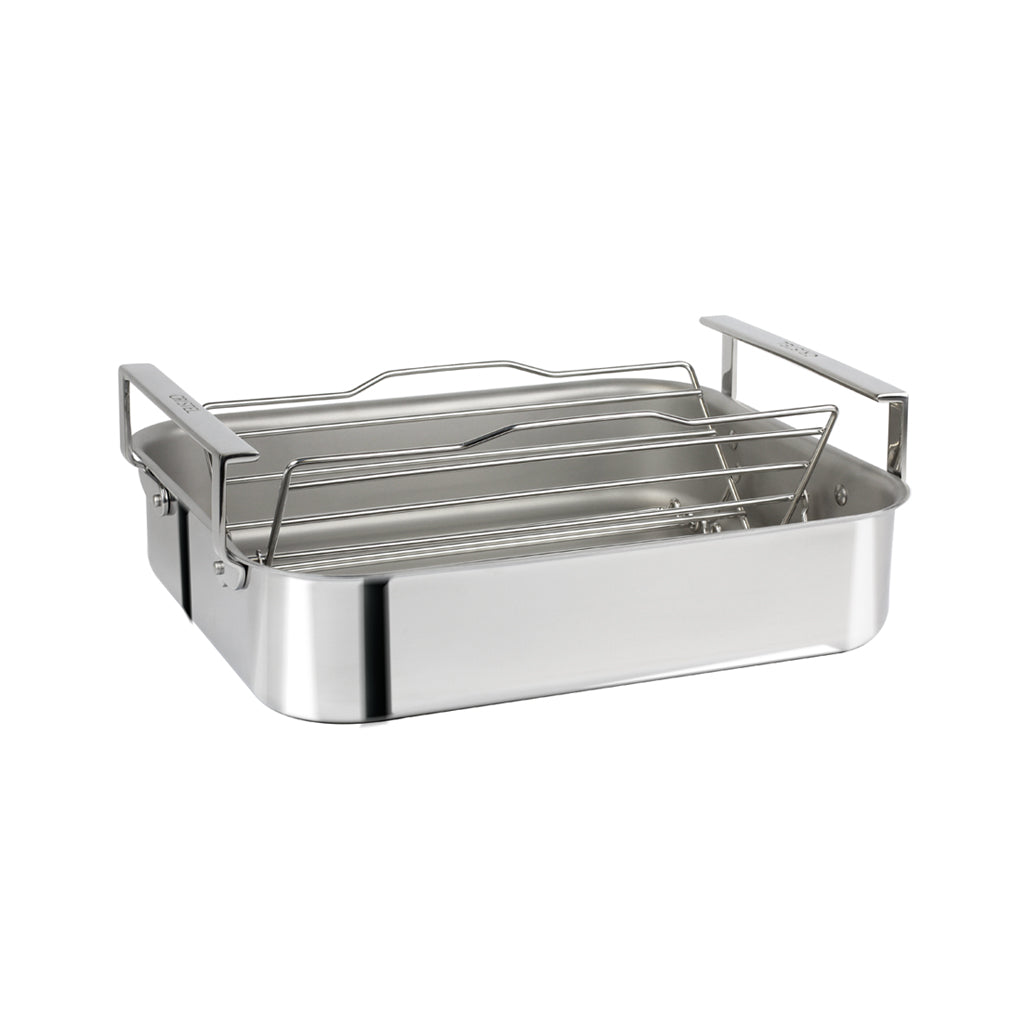 Cristel Stainless Steel Roaster, 16&quot;