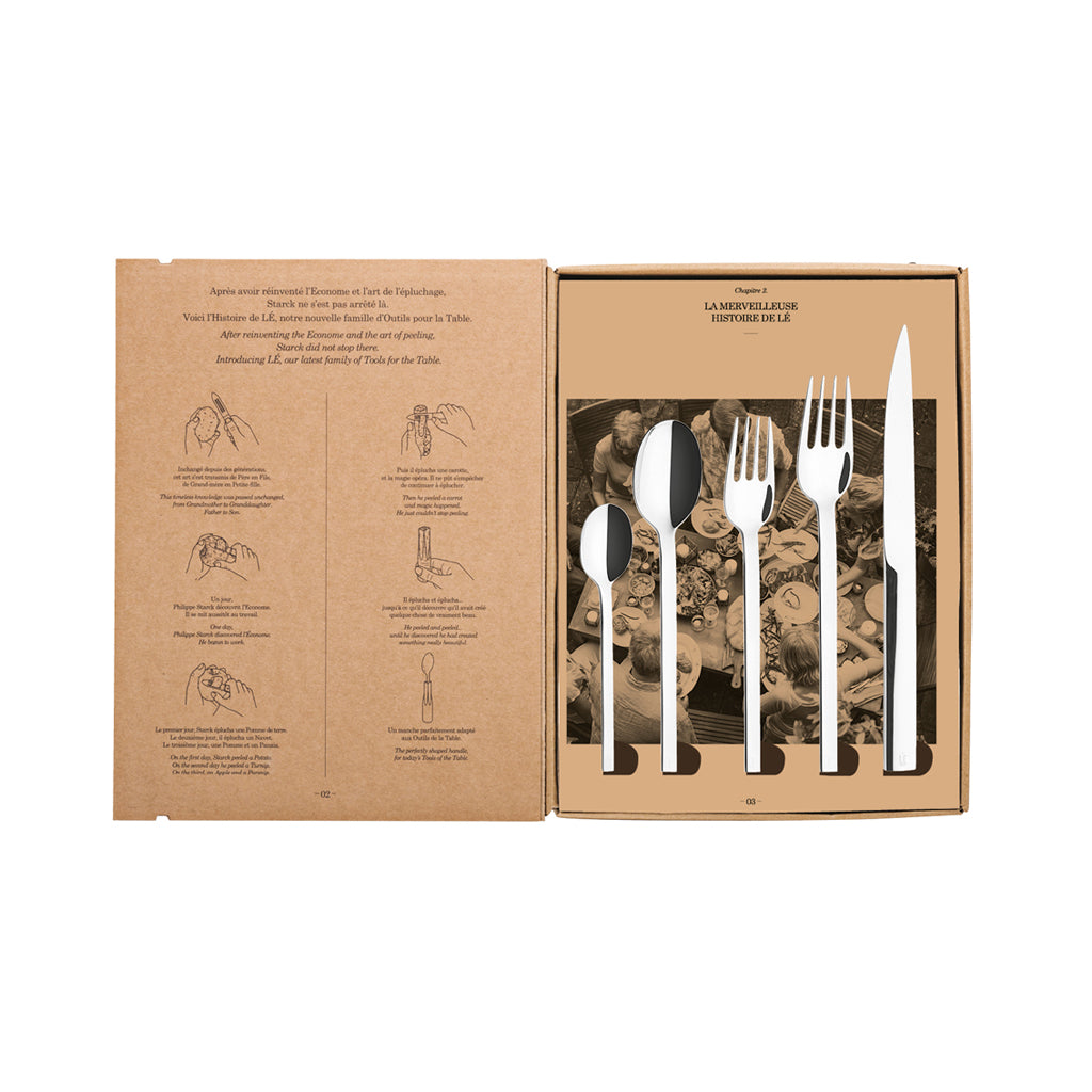 Degrenne L&#39;E Starck &quot;Tools of the Table&quot; Cutlery Collection