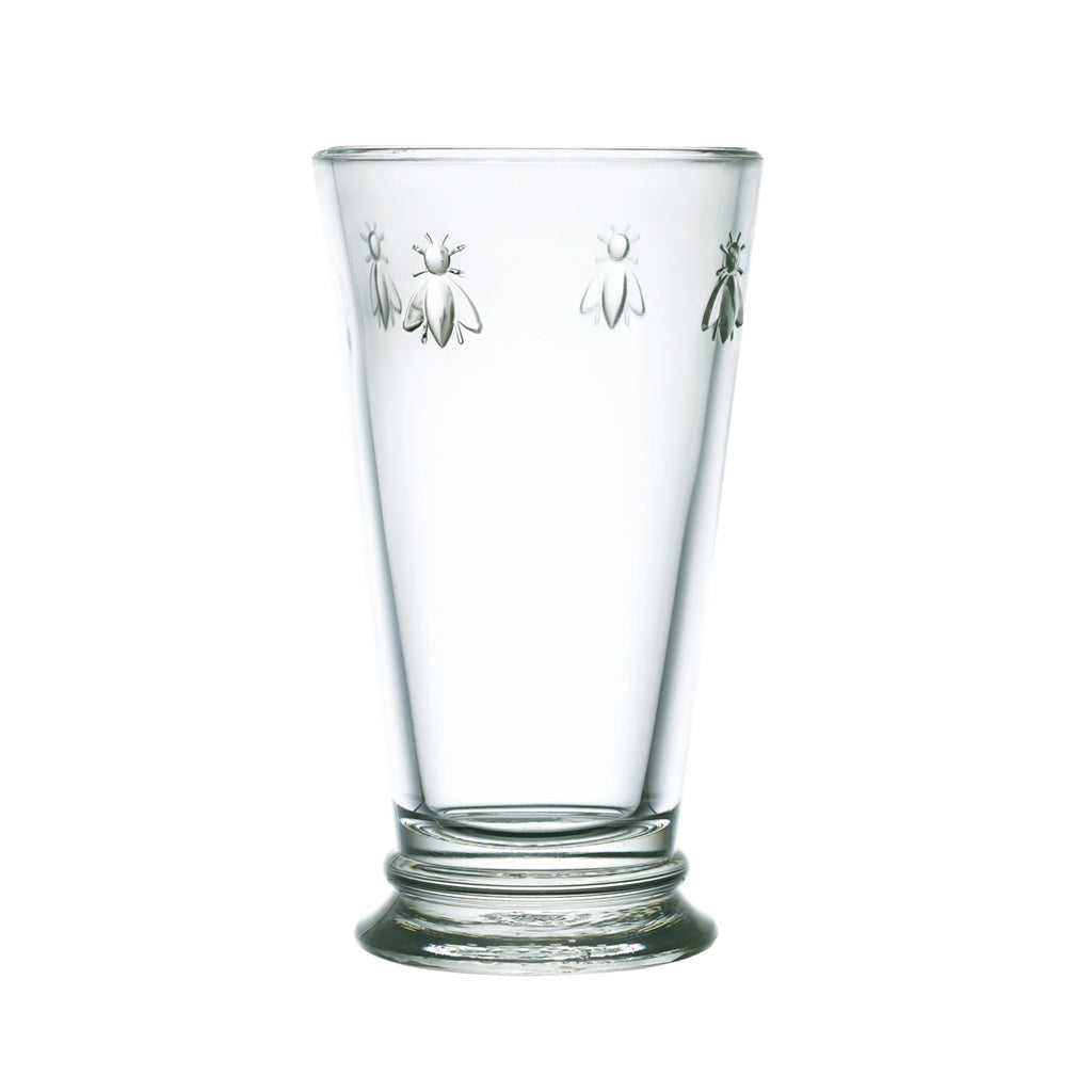 La Rochere Tall Bee Glass with embossed Napoleon bees.