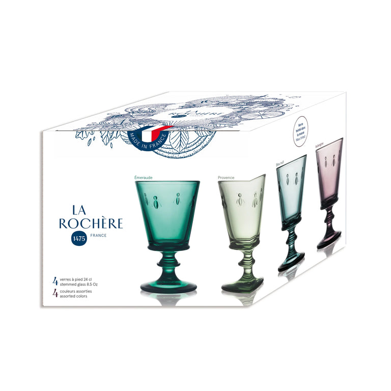 La Rochère Assorted Bee Wine Glasses – Cantine Française