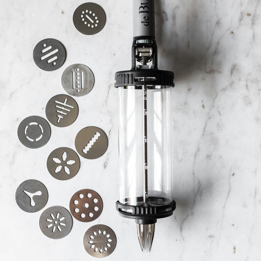 Le Tube by De Buyer is the perfect tool for every baker.  Beautifully crafted & easy to use. 