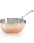 de Buyer Prima Matera Copper Conical Saute Pan, 9.5"
